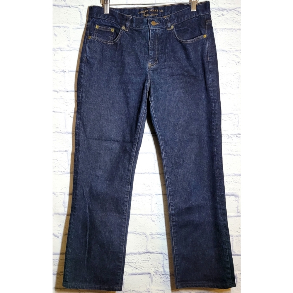 Lauren Ralph Lauren Jeans Co. Women Blue Jeans Size 8 Modern Slim Classic